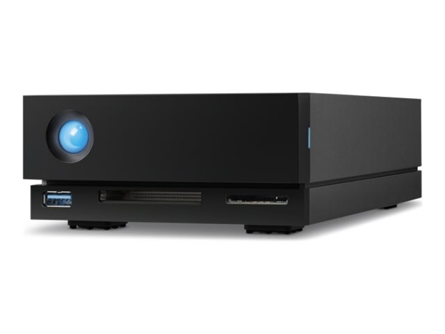 LaCie 1big Dock STHS24000800 - Baie de disques - 24 To - 1 Baies (SATA-600) - HDD 24 To x 1 - USB 3.0, Thunderbolt 3 (externe) - avec Plan de service de récupération des données d'une durée de 5 ans - STHS24000800 - Baies de disque USB