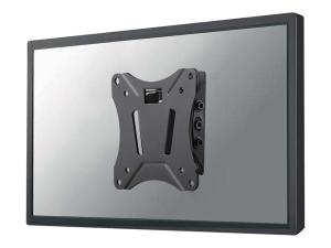 Neomounts NM-W60 - Support - inclinaison - pour Écran LCD - noir - Taille d'écran : 10"-30" - montable sur mur - NM-W60BLACK - Montages d'équipement audio et vidéo