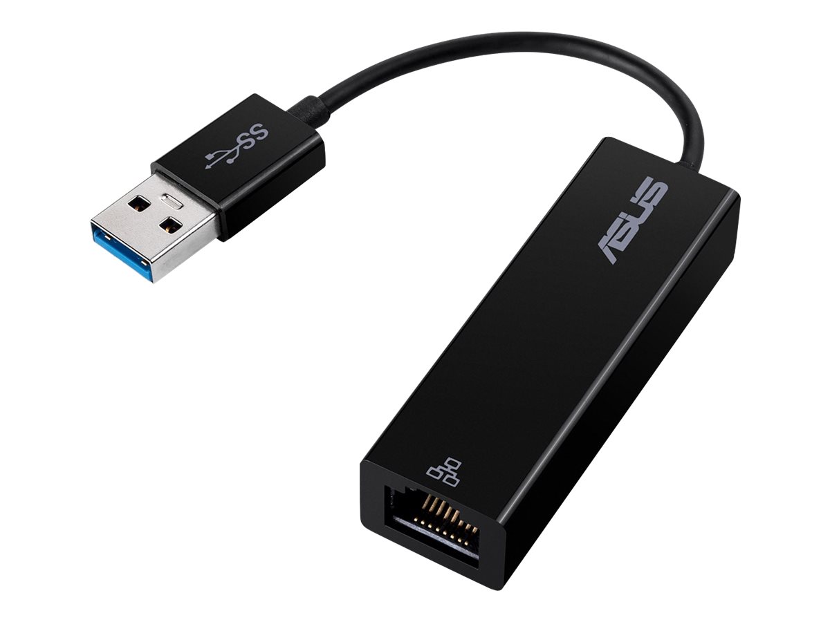 ASUS OH102 - Adaptateur réseau - USB 3.0 - 1GbE - noir - 90XB05WN-MCA030 - Cartes réseau