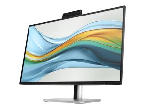 HP 527pm - Series 5 Pro - écran LED - 27" - 2560 x 1440 QHD @ 100 Hz - IPS - 350 cd/m² - 1500:1 - 5 ms - HDMI, DisplayPort, USB-C - haut-parleurs - noir de jais, argent naturel (support), noir jais (support) - Smart Buy - 9E0Y9UT#ABB - Écrans d'ordinateur