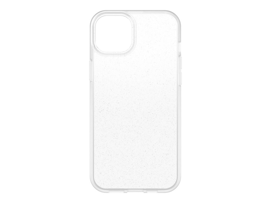 OtterBox React Series - Coque de protection pour téléphone portable - compatibilité avec MagSafe - polycarbonate, caoutchouc synthétique - stardust (paillettes transparentes) - pour Apple iPhone 15 Plus - 77-92773 - Coques et étuis pour téléphone portable