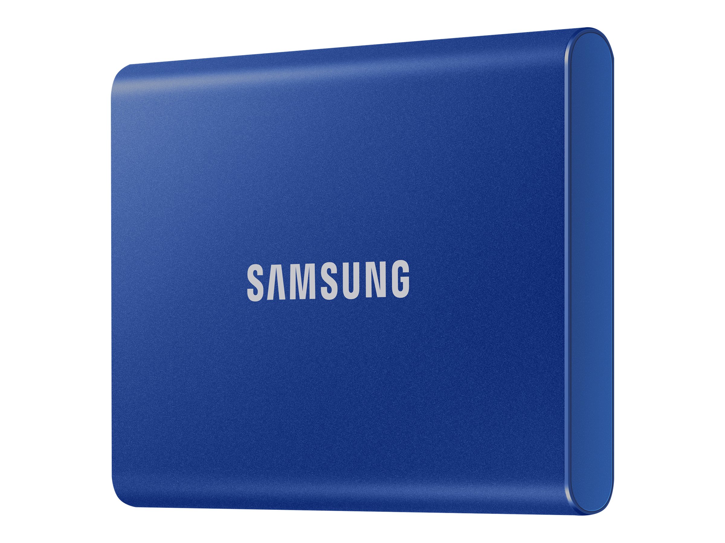 Samsung T7 MU-PC2T0H - SSD - chiffré - 2 To - externe (portable) - USB 3.2 Gen 2 (USB-C connecteur) - AES 256 bits - bleu indigo - MU-PC2T0H/WW - Disques SSD