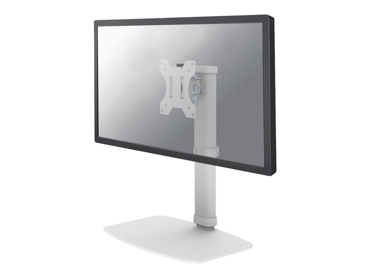 Neomounts FPMA-D890 - Pied - pleine action - pour Écran LCD - blanc - Taille d'écran : 10"-30" - support pour ordinateur de bureau, montrable sur bureau - FPMA-D890WHITE - Montages pour TV et moniteur