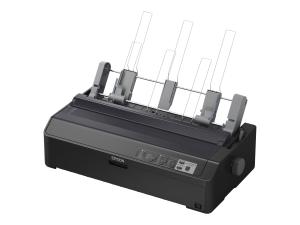 Epson LQ 2090IIN - Imprimante - Noir et blanc - matricielle - Rouleau (21,6 cm), 406,4 mm (largeur), 420 x 364 mm - 360 x 180 dpi - 24 pin - jusqu'à 584 car/sec - parallèle, USB 2.0, LAN - C11CF40402A0 - Imprimantes matricielles