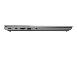 Lenovo ThinkBook 15 G4 IAP 21DJ - Conception de charnière à 180 degrés - Intel Core i5 - 1235U / jusqu'à 4.4 GHz - Win 11 Pro - Carte graphique Intel Iris Xe - 8 Go RAM - 256 Go SSD NVMe - 15.6" IPS 1920 x 1080 (Full HD) - Wi-Fi 6 - double ton gris minéral - clavier : Français - avec 1 an de support Premier Lenovo - 21DJ00BVFR - Ordinateurs portables