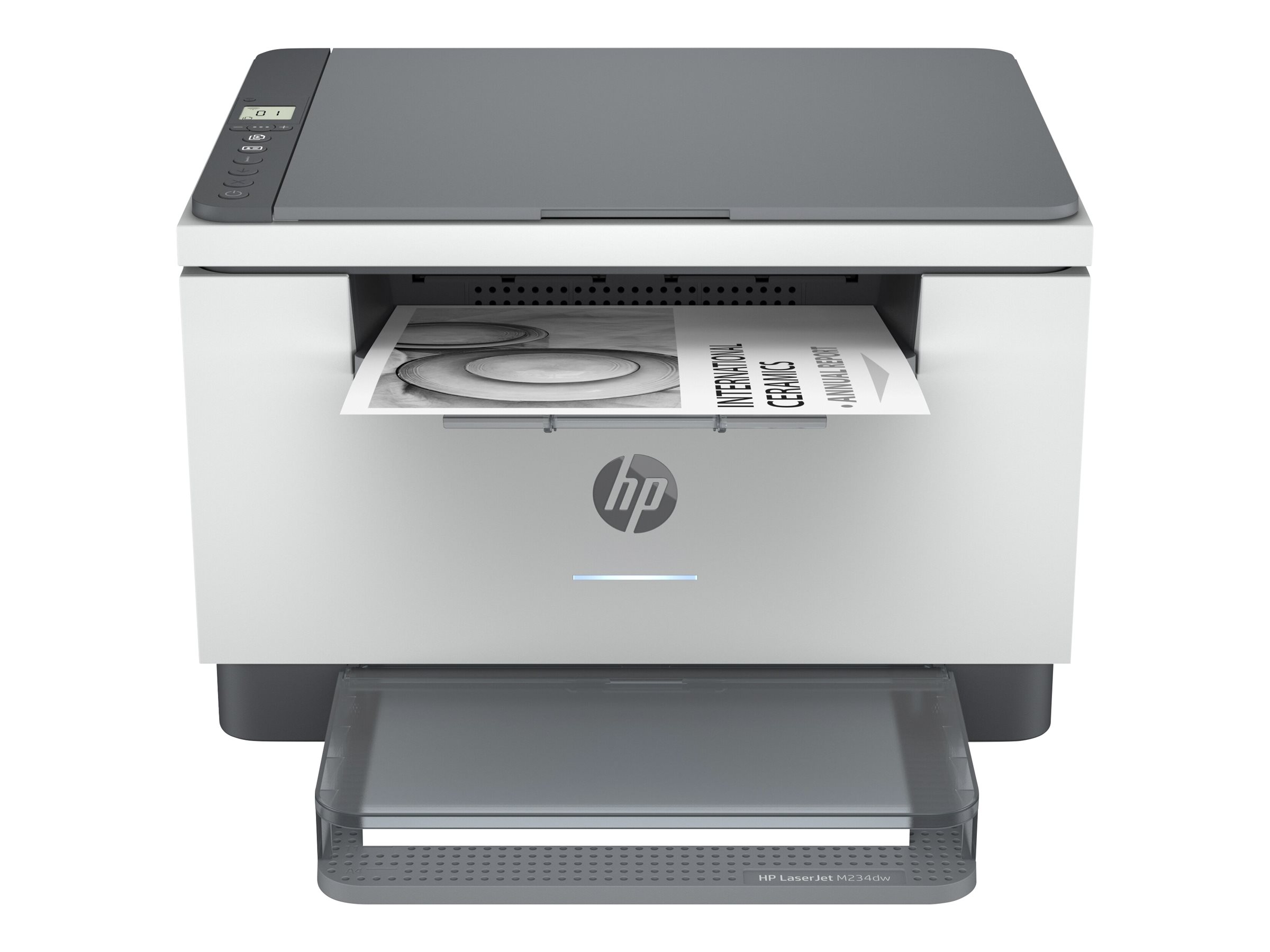 HP LaserJet MFP M234dw - Imprimante multifonctions - Noir et blanc - laser - Legal (216 x 356 mm) (original) - Legal (support) - jusqu'à 29 ppm (copie) - jusqu'à 29 ppm (impression) - 150 feuilles - USB 2.0, LAN, Wi-Fi(n) - basalte clair - 6GW99F#B19 - Imprimantes multifonctions