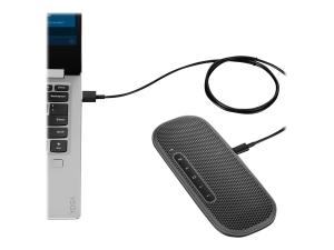 Lenovo 700 - Haut-parleur - pour utilisation mobile - sans fil - NFC, Bluetooth - USB - 4 Watt - gris - 4XD0T32974 - Enceintes