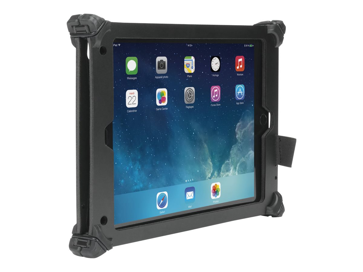 Mobilis RESIST - Coque de protection pour tablette - robuste - noir - pour Apple 9.7-inch iPad (5ème génération, 6ème génération) - 050002 - Accessoires pour ordinateur portable et tablette