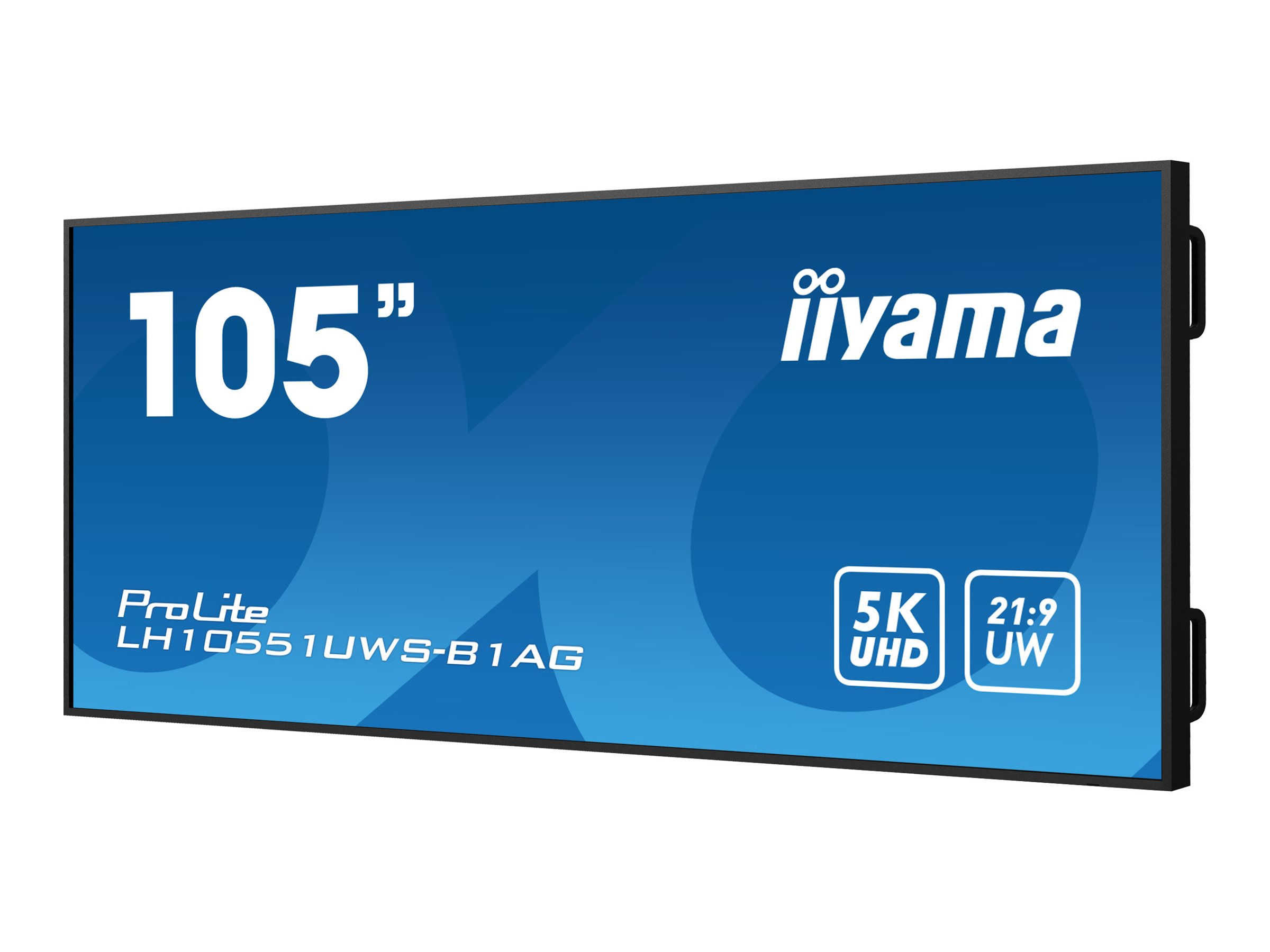 iiyama ProLite LH10551UWS-B1AG - Classe de diagonale 105" (104.7" visualisable) écran LCD rétro-éclairé par LED - signalisation numérique - 5K UHD (2160p) 5120 x 2160 - noir - LH10551UWS-B1AG - Écrans de signalisation numérique