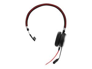 Jabra Evolve 40 UC mono - Micro-casque - sur-oreille - filaire - jack 3,5mm - 6393-829-209 - Écouteurs