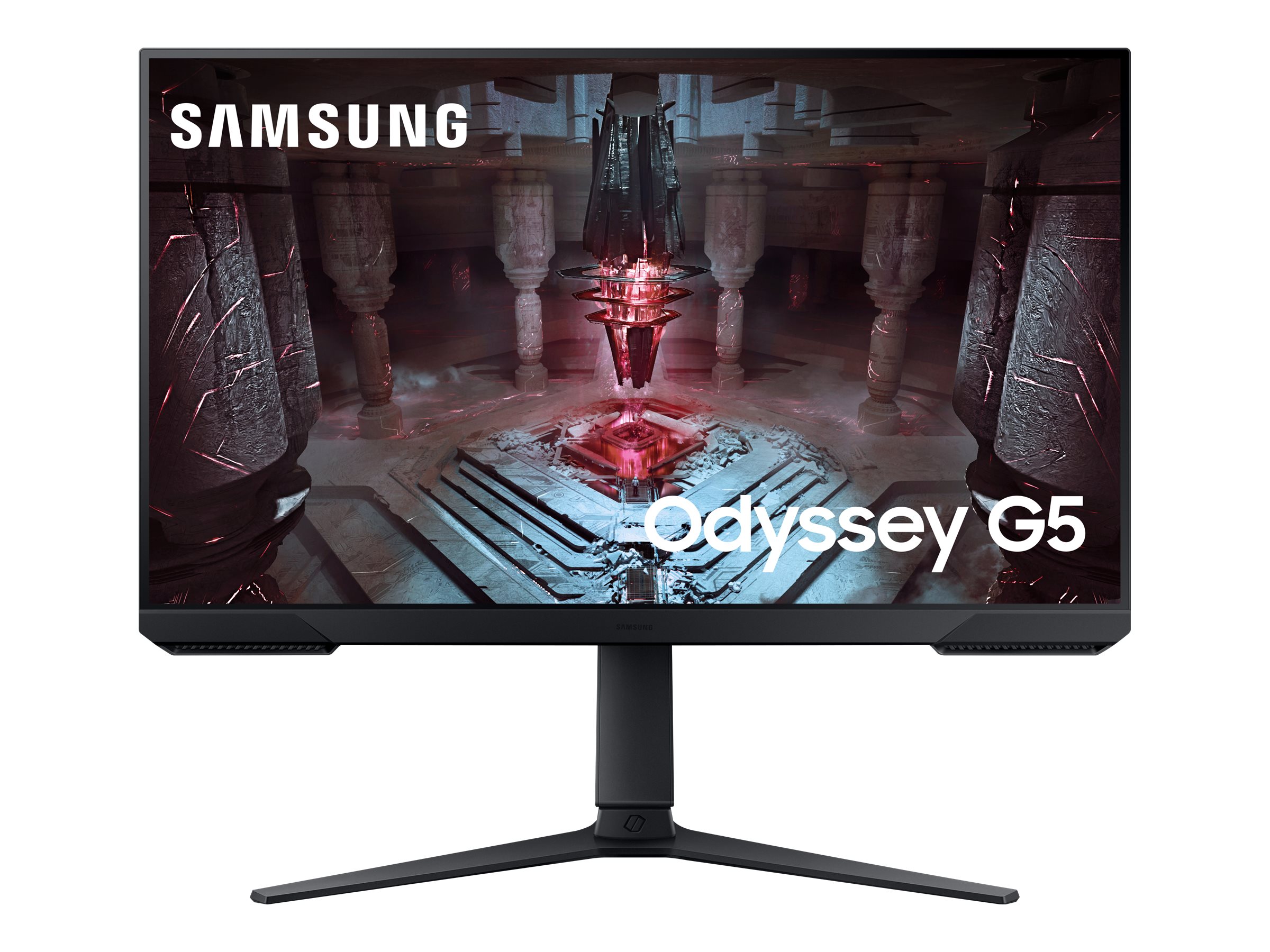 Samsung Odyssey G5 S27CG510EU - G51C Series - écran LED - 27" - 2560 x 1440 QHD @ 165 Hz - VA - 300 cd/m² - 3000:1 - HDR10 - 1 ms - 2xHDMI, DisplayPort - noir - LS27CG510EUXEN - Écrans d'ordinateur