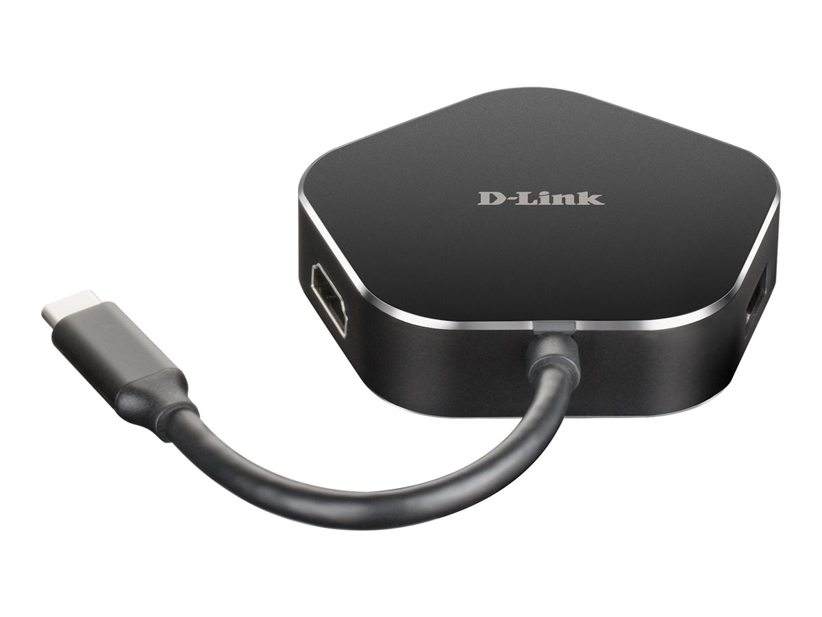D-Link DUB-M420 - Station d'accueil - USB-C / Thunderbolt 3 - HDMI - DUB-M420 - Stations d'accueil pour ordinateur portable