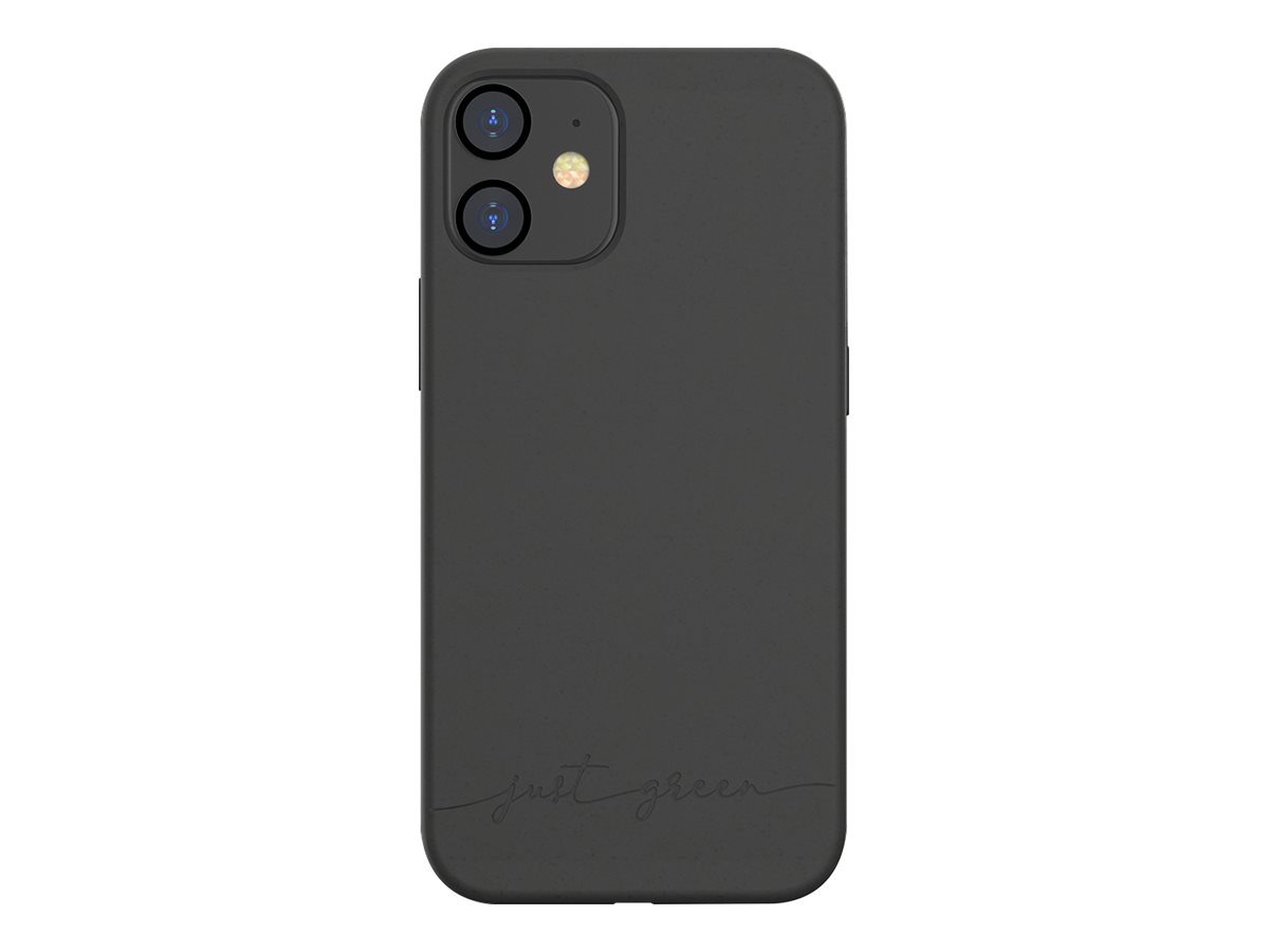 Just Green - Coque de protection pour téléphone portable - noir - pour Apple iPhone 12 mini - JGCOVIP1254B - Coques et étuis pour téléphone portable