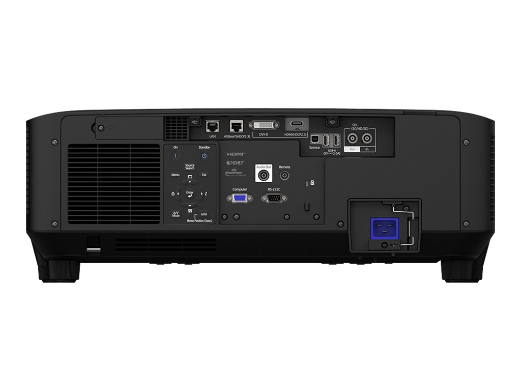 Epson EB-PU2216B - Projecteur 3LCD - 16000 lumens (blanc) - 16000 lumens (couleur) - WUXGA (1920 x 1200) - 16:10 - LAN - noir - V11HA67840 - Projecteurs numériques