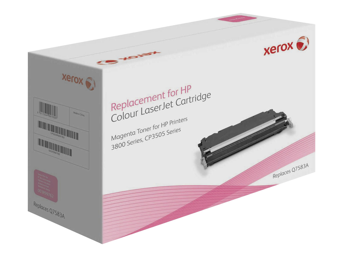 Xerox - Magenta - compatible - cartouche de toner (alternative pour : HP Q7583A) - pour HP Color LaserJet 3800, 3800dn, 3800dtn, 3800n, CP3505, CP3505dn, CP3505n, CP3505x - 003R99762 - Cartouches de toner