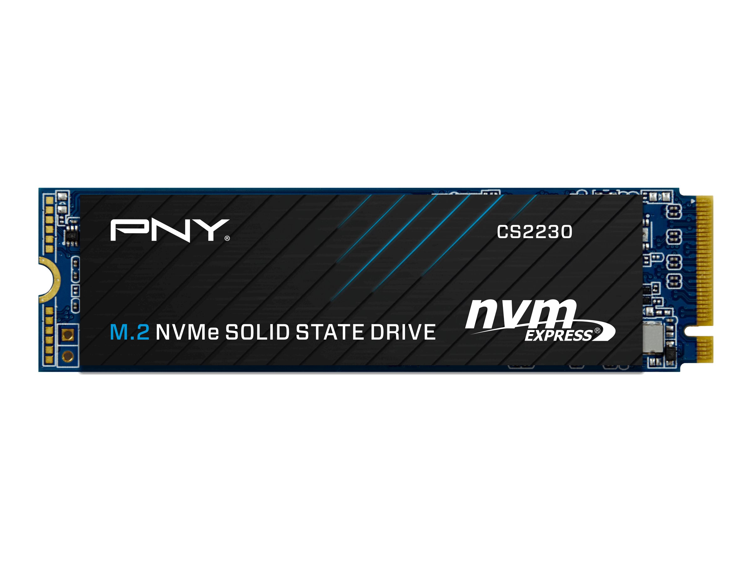 PNY CS2230 - SSD - 500 Go - interne - M.2 2280 - PCIe 3.0 x4 (NVMe) - M280CS2230-500-RB - Disques SSD