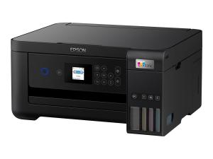 Epson EcoTank ET-2850 - Imprimante multifonctions - couleur - jet d'encre - A4 (support) - jusqu'à 10.5 ppm (impression) - 100 feuilles - USB, Wi-Fi - noir - C11CJ63405 - Imprimantes multifonctions