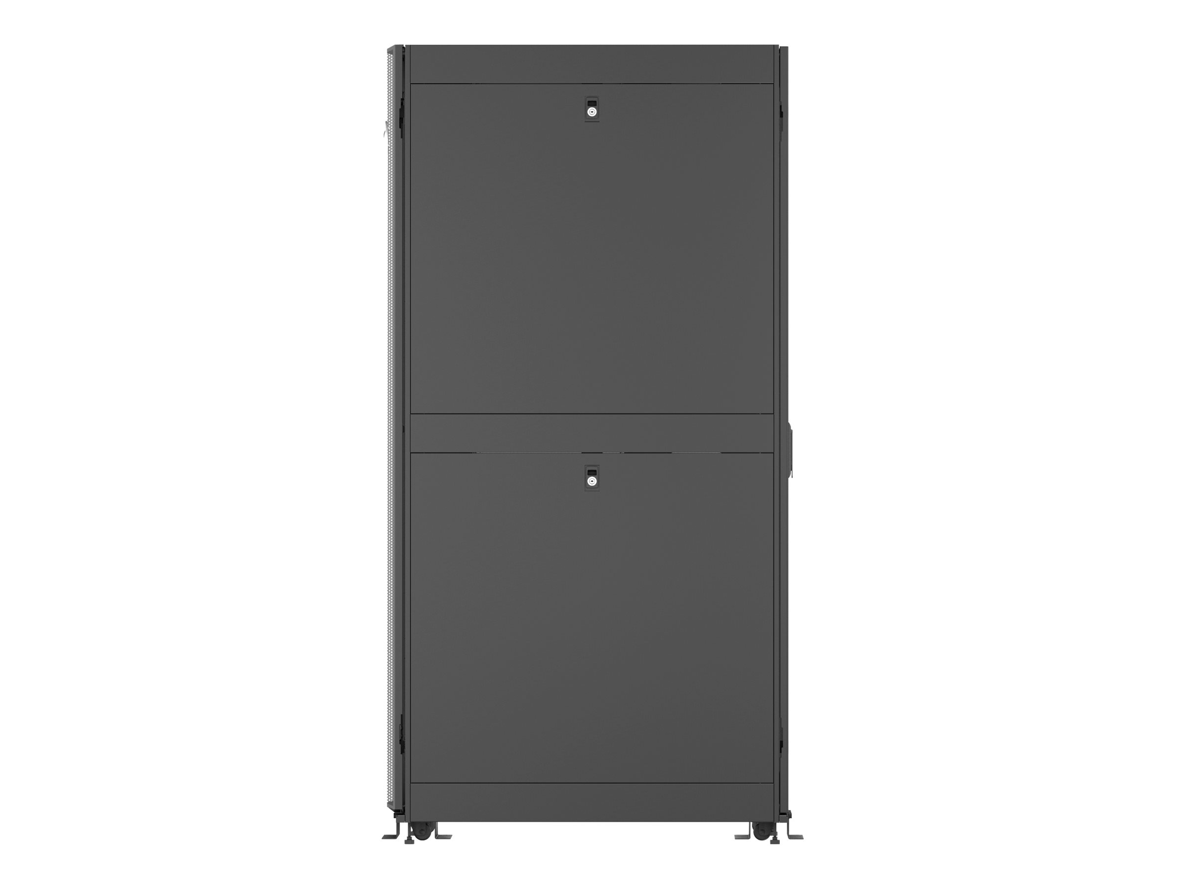 Vertiv VR - Rack armoire - noir, RAL 7021 - 48U - 19" - VR3157 - Accessoires pour serveur