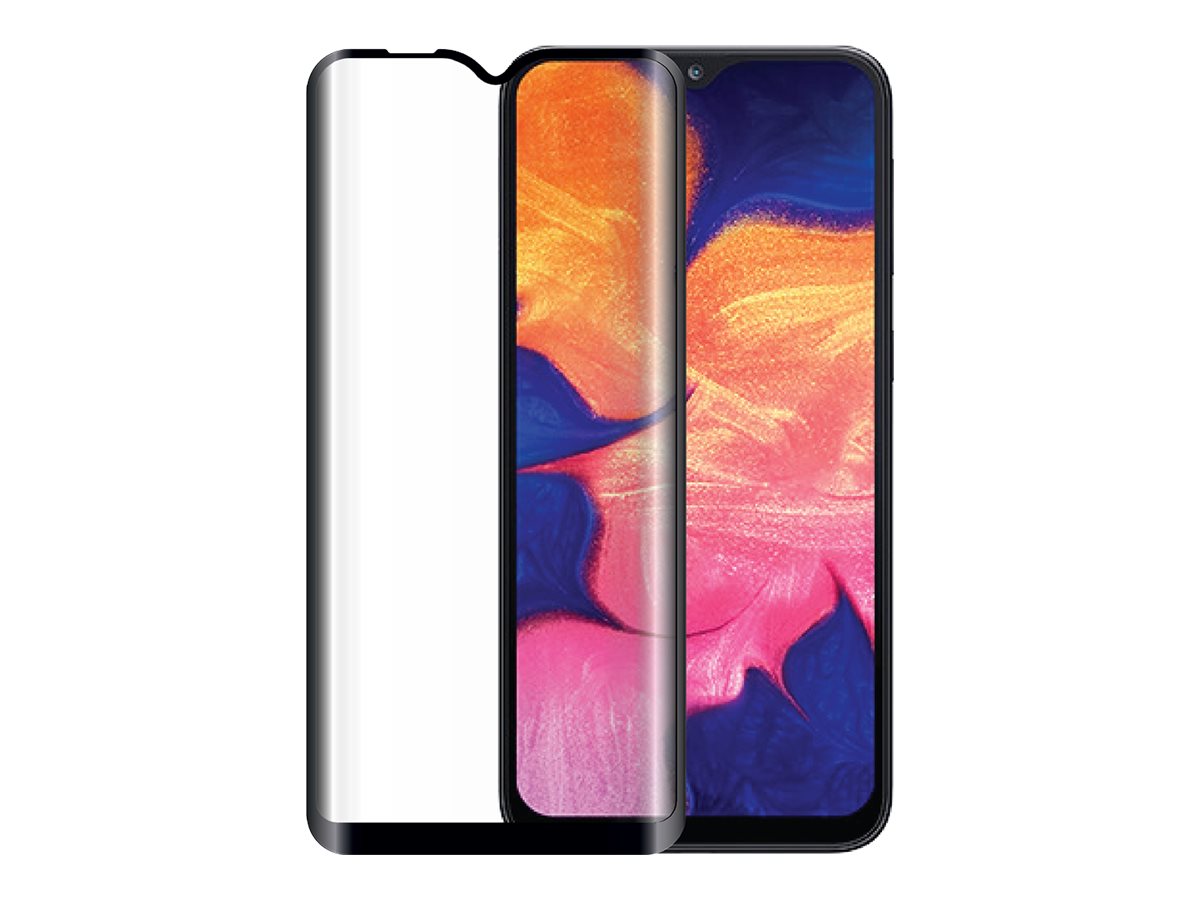BIGBEN Connected - Protection d'écran pour téléphone portable - 2.5D - verre - couleur de cadre noir - pour Samsung Galaxy A10 - PEGLASSA10 - Accessoires pour téléphone portable