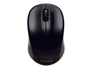 Verbatim Wireless Mouse GO NANO - Souris - optique - sans fil - RF - récepteur sans fil USB - noir - 49042 - Souris