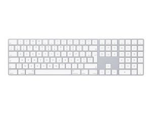 Apple Magic Keyboard with Numeric Keypad - Clavier - Bluetooth - AZERTY - Français - argent - MQ052F/A - Claviers