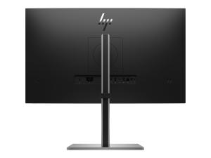HP E27u G5 - E-Series - écran LED - 27" - 2560 x 1440 QHD @ 75 Hz - IPS - 350 cd/m² - 1000:1 - 5 ms - HDMI, DisplayPort, USB-C - tête noire, noir et argent (support) - 6N4D3AA#ABB - Écrans d'ordinateur