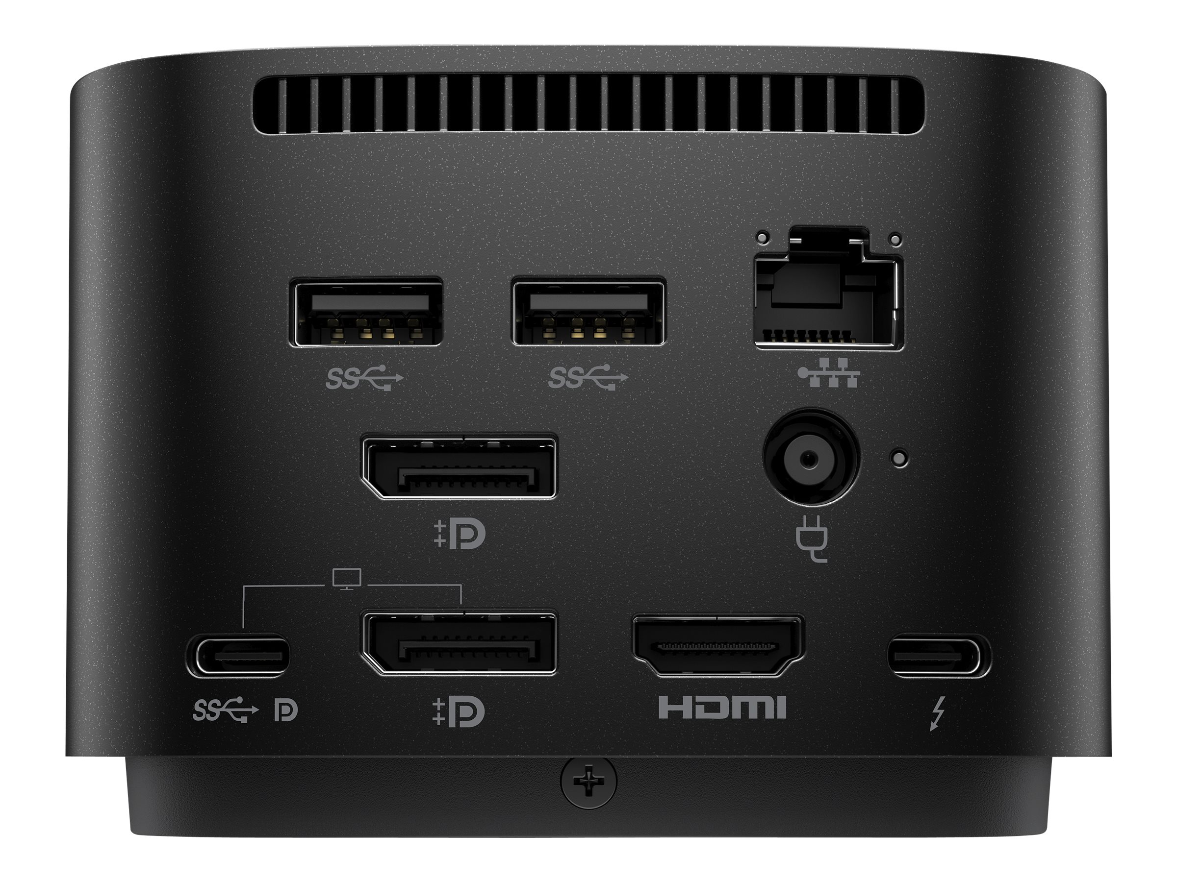 HP Thunderbolt Dock G4 - Station d'accueil - USB-C / Thunderbolt 4 - HDMI, 2 x DP, Thunderbolt, USB-C - 1GbE, 2.5GbE - 280 Watt - avec câble combiné - Europe - 4J0G4AA#ABB - Stations d'accueil pour ordinateur portable
