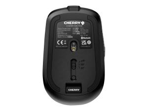 CHERRY MW 9100 - Souris - 6 boutons - sans fil - 2.4 GHz, Bluetooth 4.0 - récepteur sans fil USB - noir - JW-9100-2 - Souris