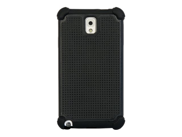 Mobilis BUMPER - Coque de protection pour téléphone portable - robuste - silicone, polycarbonate - noir - pour Samsung Galaxy J7 (2016) - 018033 - Coques et étuis pour téléphone portable