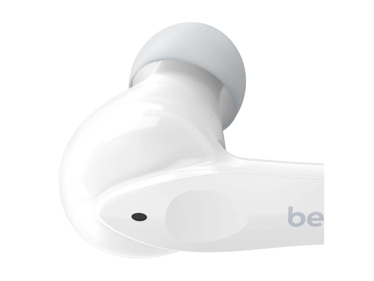 Belkin SoundForm Nano for Kids - Écouteurs sans fil avec micro - intra-auriculaire - Bluetooth - blanc - PAC003BTWH - Écouteurs