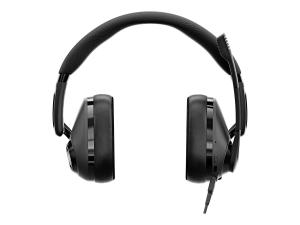 EPOS H3 Hybrid - Micro-casque - circum-aural - Bluetooth - sans fil, filaire - jack 3,5mm, USB-C - noir onyx - 1000890 - Écouteurs