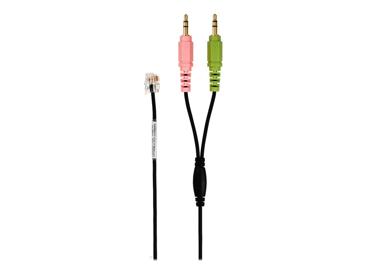 EPOS CUIPC 1 - Câble pour casque micro - RJ-9 mâle pour mini-phone stereo 3.5 mm mâle - 1000758 - Câbles pour écouteurs