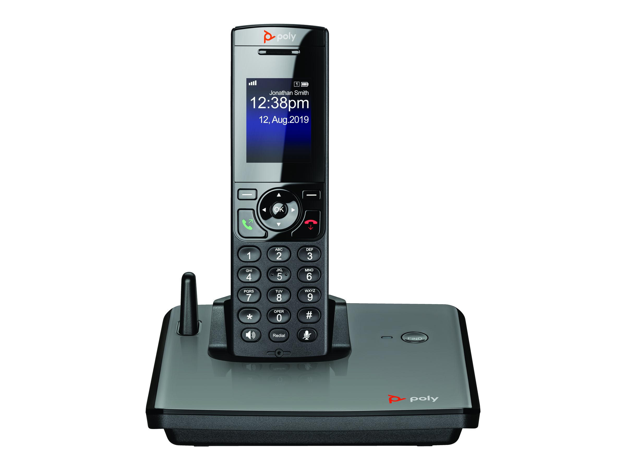 Poly - Clip pour ceinture pour téléphone VoIP sans fil (pack de 5) - 89D28AA - Accessoires pour téléphone