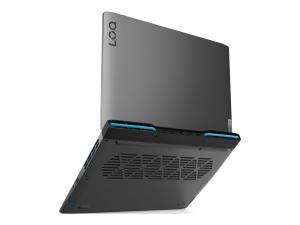 Lenovo LOQ 15APH8 82XT - Conception de charnière à 180 degrés - AMD Ryzen 7 - 7840HS / jusqu'à 5.1 GHz - Win 11 Home - GeForce RTX 4060 - 16 Go RAM - 512 Go SSD NVMe - 15.6" IPS 1920 x 1080 (Full HD) @ 144 Hz - Gigabit Ethernet - Wi-Fi 6 - gris orage - clavier : Français - 82XT00EAFR - Ordinateurs portables