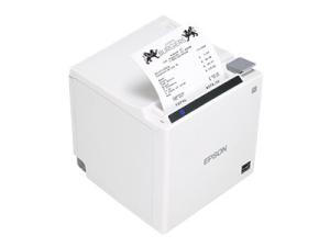 Epson TM-M30II - Imprimante de reçus - thermique en ligne - Rouleau (7,95 cm) - 203 dpi - jusqu'à 250 mm/sec - USB 2.0, LAN - outil de coupe - blanc - 340U2AA#ABB - Imprimantes thermiques
