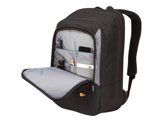 Case Logic 17" Laptop Backpack - Sac à dos pour ordinateur portable - 17" - noir - VNB217 - Sacoches pour ordinateur portable
