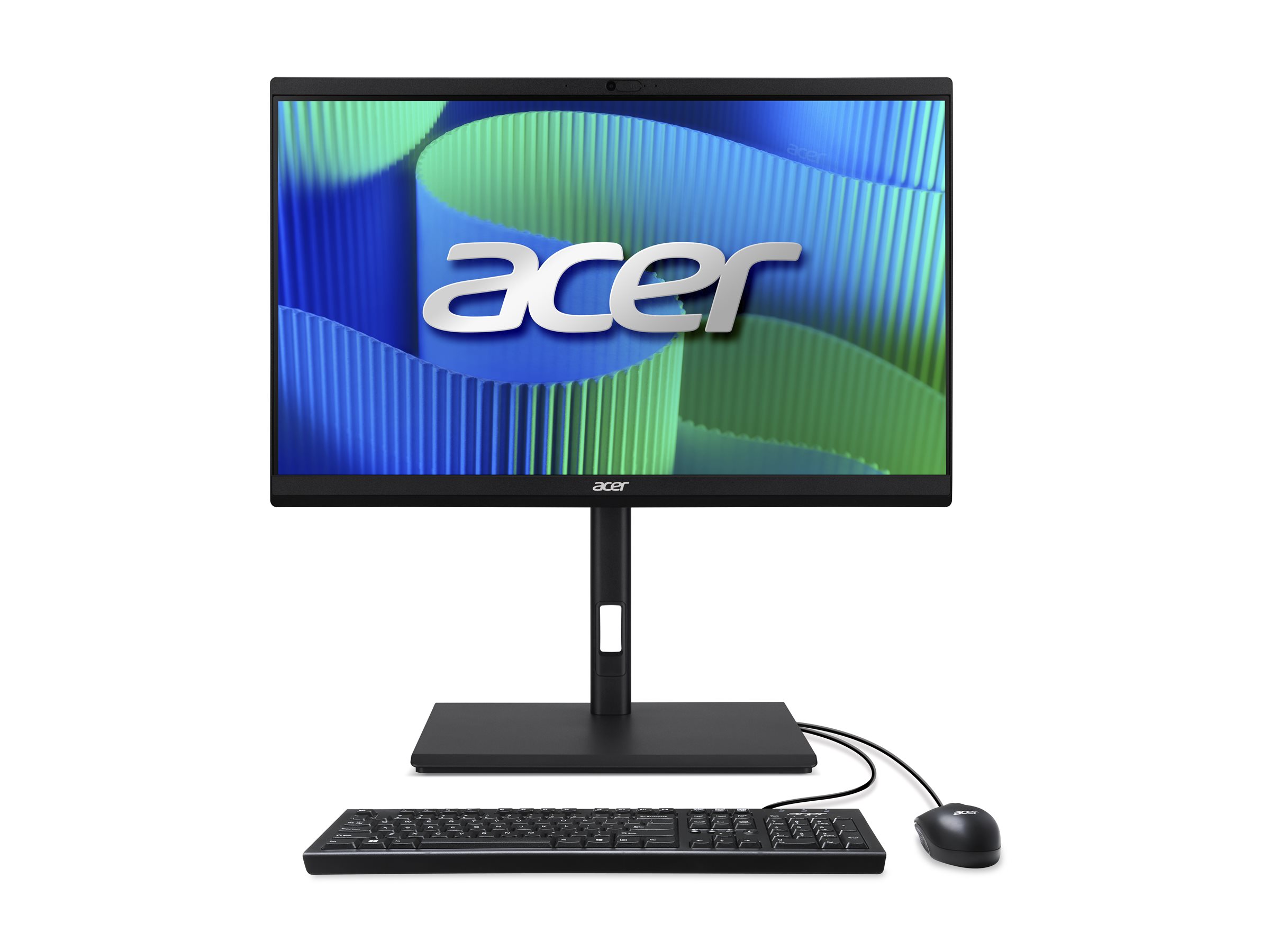 Acer Veriton Z2 VZ2724G - Tout-en-un Core i5 i5-14400 / jusqu'à 4.7 GHz - RAM 8 Go - SSD 256 Go - NVMe - UHD Graphics 730 - Gigabit Ethernet, IEEE 802.11ax (Wi-Fi 6E), Bluetooth 5.3 - Win 11 Pro - moniteur : LED 23.8" 1920 x 1080 (Full HD) - DQ.R2QEF.001 - Ordinateurs de bureau