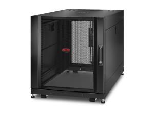 APC NetShelter SX - Rack armoire - noir - 12U - 19" - pour P/N: SURT48RMXLBP - AR3103 - Accessoires pour serveur