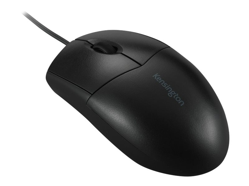 Kensington Pro Fit Washable Wired Mouse - Souris - droitiers et gauchers - optique - 3 boutons - filaire - USB - K70315WW - Souris