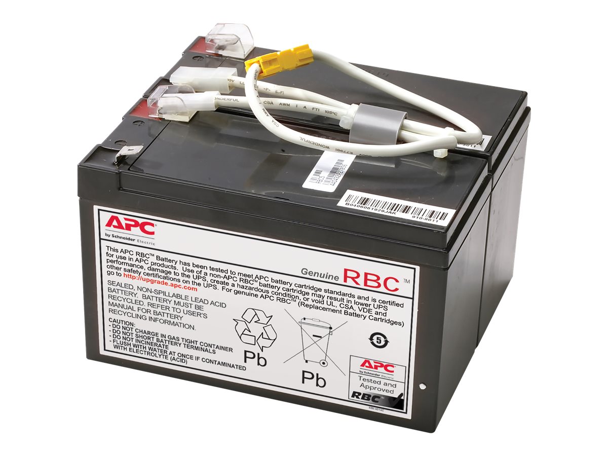 Cartouche de batterie de rechange APC #5 - Batterie d'onduleur - Acide de plomb - noir - pour P/N: BR1200BI-BR, BX900R, SU450, SU450I, SU450NET, SU700, SU700BX120, SU700I, SU700IBX120 - RBC5 - Batteries UPS