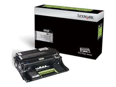 Lexmark 500Z - Noir - original - unité de mise en image de l'imprimante LCCP, LRP - pour Lexmark MS317, MS415, MS417, MS510, MS517, MS617, MX317, MX410, MX417, MX511, MX517, MX617 - 50F0Z00 - Autres consommables et kits d'entretien pour imprimante