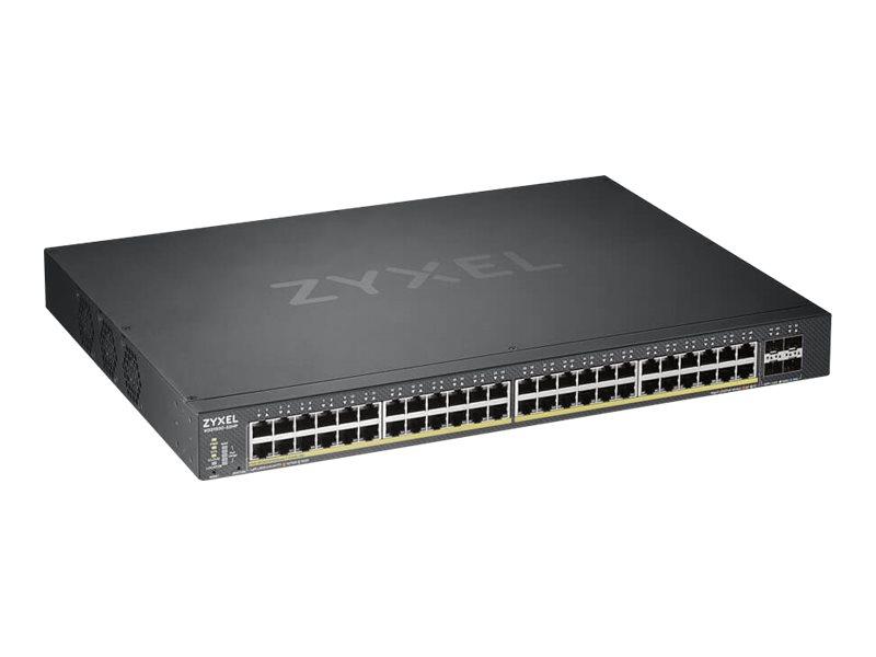 Zyxel XGS1930-52HP - Commutateur - intelligent - 48 x 10/100/1000 (PoE+) + 4 x 10 Gigabit SFP+ - Montable sur rack - PoE+ (375 W) - XGS1930-52HP-EU0101F - Concentrateurs et commutateurs gigabit