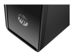 HP Slimline 290-a0000nfm - MT - A4 9125 / jusqu'à 2.6 GHz - RAM 4 Go - HDD 1 To - Radeon R3 - Gigabit Ethernet - 802.11a/b/g/n/ac, Bluetooth 4.2 - Win 10 Familiale 64 bits - moniteur : LED 21.5" 1920 x 1080 (Full HD) - clavier : Français - noir profond - 2DE58EA#ABF - Ordinateurs de bureau