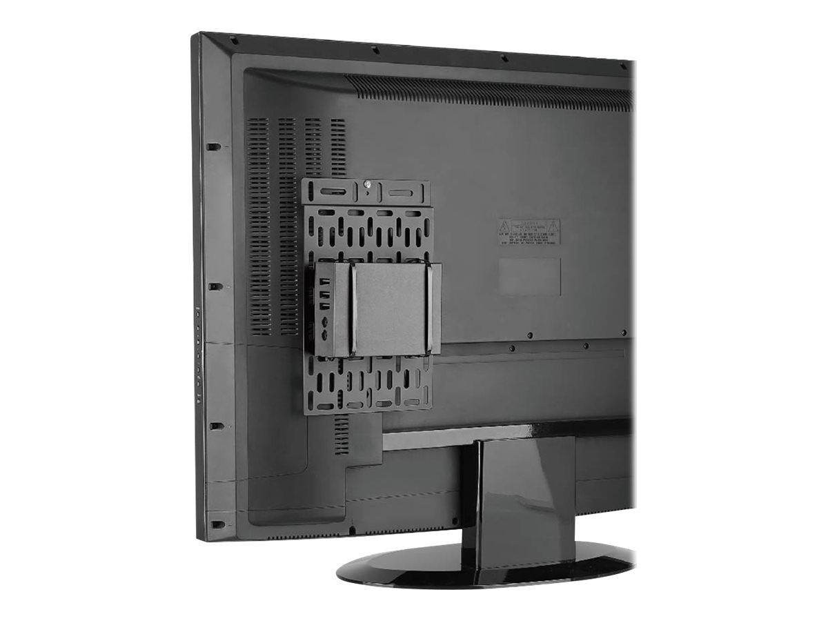 Neomounts NS-MPM100 - Kit de montage - pour lecteur multimédia/mini PC - noir - montable sur mur, sur le téléviseur, étrier de montage VESA - NS-MPM100 - Montages d'équipement audio et vidéo