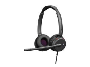 EPOS IMPACT 460T - Micro-casque - sur-oreille - filaire - USB-C - noir - Certifié pour Microsoft Teams - 1001253 - Écouteurs