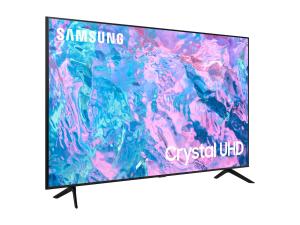 Samsung HG65CU700EU - Classe de diagonale 65" HCU7000 Series TV LCD rétro-éclairée par LED - Crystal UHD - hôtel / hospitalité - Tizen OS - 4K UHD (2160p) 3840 x 2160 - HDR - noir - HG65CU700EUXEN - Télévisions et écrans pour le secteur de l'hôtellerie