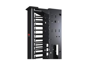 APC Cable Management - Kit de gestion de câbles pour rack - noir - pour P/N: NBWL0355A, SMC15002U-BR, SMT3000I2U-BR, SMX2000LVNCUS, SMX3000HV-BR, SMX3000LV2U-BR - AR8625 - Accessoires de câblage