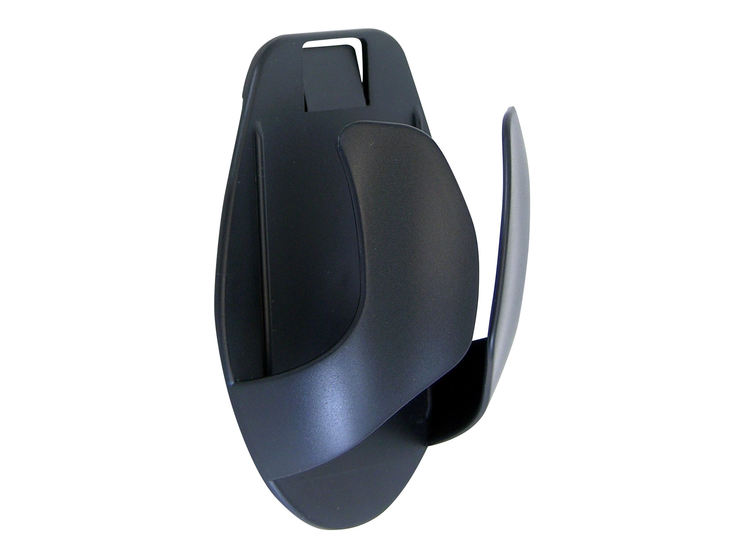 Ergotron - Porte-souris - montable en surface - noir - 99-033-085 - Accessoires pour clavier et souris
