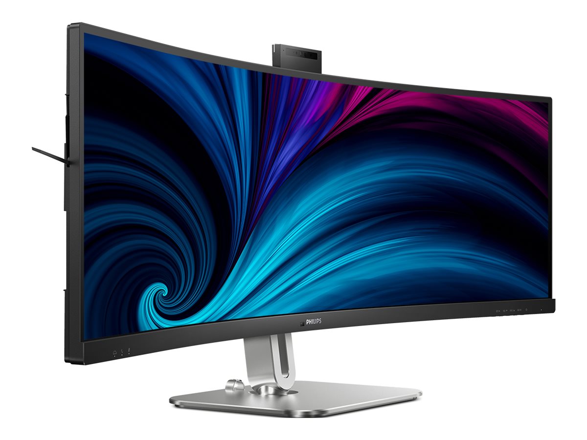 Philips 49B2U5900CH - 5000 Series - écran LED - incurvé - USB - 49" (48.8" visualisable) - 5120 x 1440 Dual Quad HD @ 75 Hz - VA - 400 cd/m² - 3000:1 - DisplayHDR 400 - 4 ms - 2xHDMI, DisplayPort, USB-C - haut-parleurs - noir - 49B2U5900CH/00 - Écrans d'ordinateur