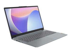 Lenovo IdeaPad Slim 3 15IRH8 83EM - Conception de charnière à 180 degrés - Intel Core i7 - 13620H / jusqu'à 4.9 GHz - Win 11 Home - UHD Graphics - 16 Go RAM - 1 To SSD NVMe - 15.6" IPS 1920 x 1080 (Full HD) - Wi-Fi 6 - gris arctique - clavier : Français - 83EM0046FR - Ordinateurs portables